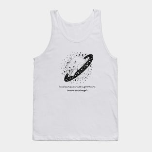 CATS LEAVE PAW PRINTS IN YOUR HEART, FOREVER AND ALWAYS. Tank Top